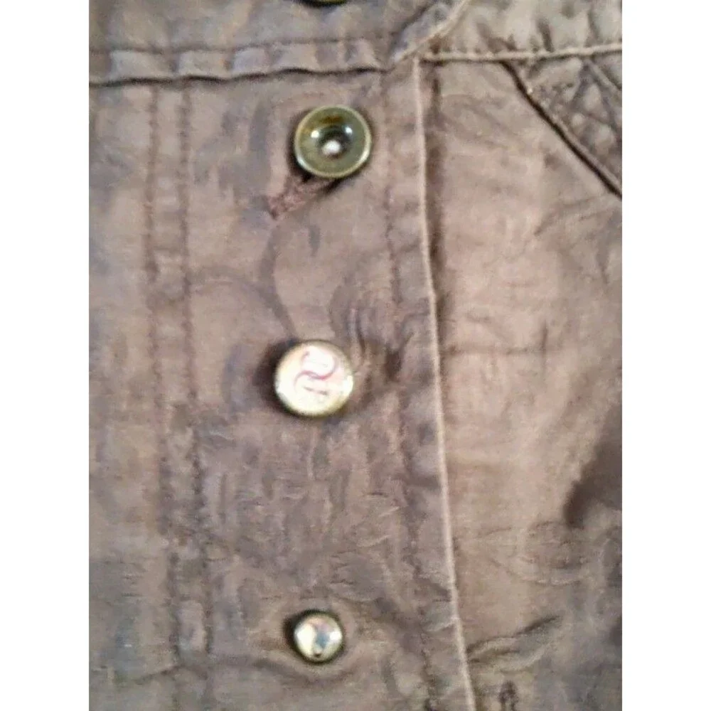 Vintage Women's Cassidi A Line Brown Short Skirt EUR Size 38